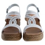 Porronet 3036 Wedge Sandals – Plata Blanco Leather – Womens Sandals, Sliders & Toe Posts - Crep Direct UK Porronet 3036 Wedge Sandals – Plata Blanco Leather – Womens Sandals, Sliders & Toe Posts - Crep Direct UK