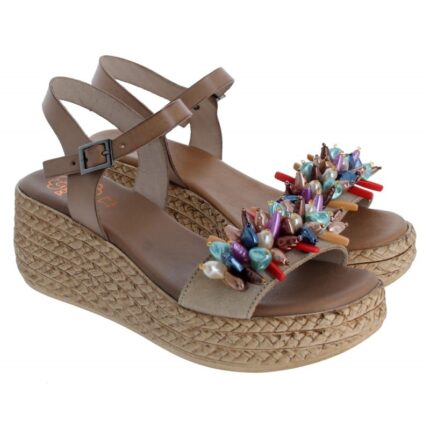 Porronet 3039 Wedge Sandals – Taupe Leather – Womens Sandals, Sliders & Toe Posts - Crep Direct UK Porronet 3039 Wedge Sandals – Taupe Leather – Womens Sandals, Sliders & Toe Posts - Crep Direct UK