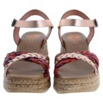 Porronet 3040 Wedge Sandals – Cuero Rose Leather – Womens Sandals, Sliders & Toe Posts - Crep Direct UK Porronet 3040 Wedge Sandals – Cuero Rose Leather – Womens Sandals, Sliders & Toe Posts - Crep Direct UK