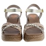 Porronet 3040 Wedge Sandals – Platino Leather – Womens Sandals, Sliders & Toe Posts - Crep Direct UK Porronet 3040 Wedge Sandals – Platino Leather – Womens Sandals, Sliders & Toe Posts - Crep Direct UK