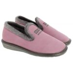 Nordikas 305-o/4 Slippers – Rosa Suede – Womens Slippers - Crep Direct UK
