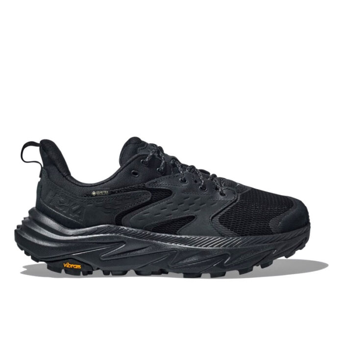 Hoka M Anacapa 2 Low Gtx Hiker – Black / Black – Mens Performance Running - Crep Direct UK