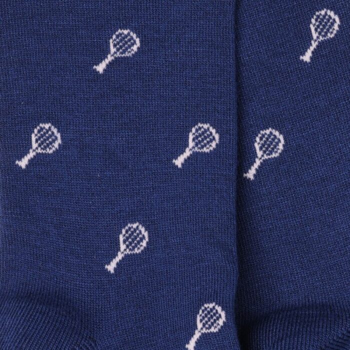 Swole Panda Tennis Raquet Bamboo Socks – Blue – Mens Clothing - Crep Direct UK