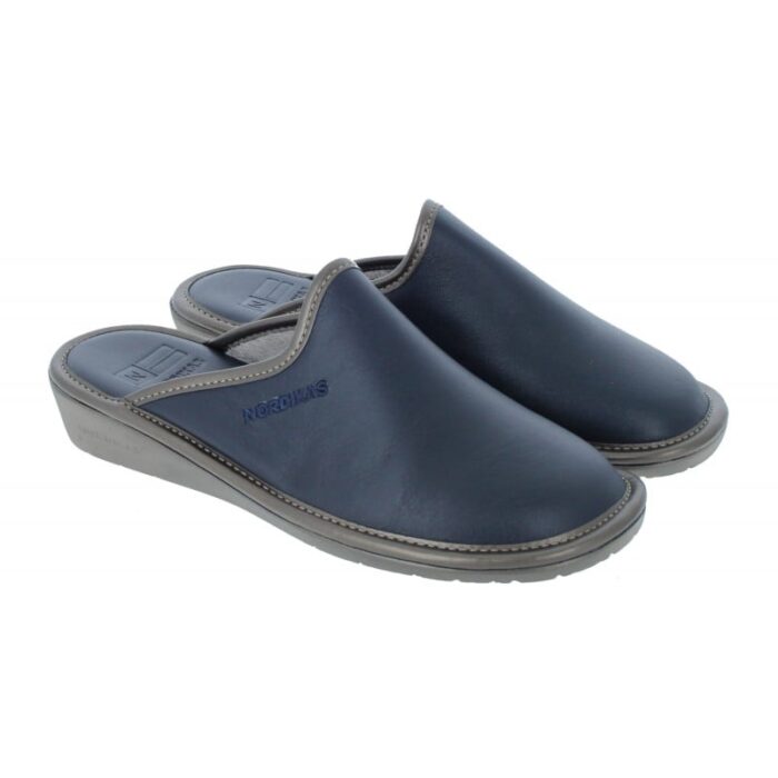 Nordikas 347-0/8 Mule Slippers – Marino Leather – Womens Slippers - Crep Direct UK