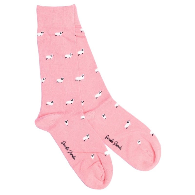 Swole Panda Sheep Bamboo Socks – Pink – Ladies Clothing - Crep Direct UK Swole Panda Sheep Bamboo Socks – Pink – Ladies Clothing - Crep Direct UK