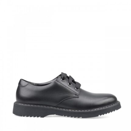 Start-Rite Startrite Impact School Shoes – Black Leather – Girls School Shoes - Crep Direct UK