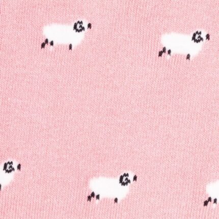 Swole Panda Sheep Bamboo Socks – Pink – Ladies Clothing - Crep Direct UK