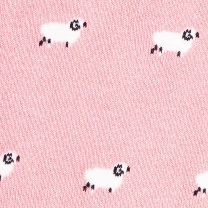 Swole Panda Sheep Bamboo Socks – Pink – Ladies Clothing - Crep Direct UK