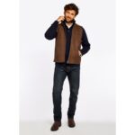 Dubarry Dunhill 3665 Leather Gilet – Walnut – Mens Clothing - Crep Direct UK