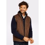 Dubarry Dunhill 3665 Leather Gilet – Walnut – Mens Clothing - Crep Direct UK