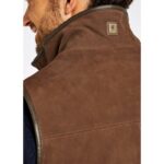 Dubarry Dunhill 3665 Leather Gilet – Walnut – Mens Clothing - Crep Direct UK