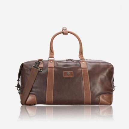 Jekyll & Hide Jekyll & Hide Soho Leather Large Cabin Holdall 50cm – Two Tone Leather – Mens Wallets, Bags and Accessories - Crep Direct UK