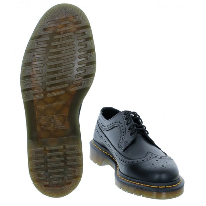 Dr. Martens 3989 YS Shoes – Black Leather – Mens Shoes - Crep Direct UK