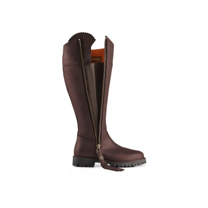Fairfax and Favor Fairfax & Favor Explorer Sporting Fit Boots – Mahogany Leather – Womens Trekking & Outdoor - Crep Direct UK
