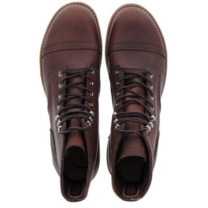 Red Wing 08111 Iron Ranger Boots – Brown Leather – Mens Boots - Crep Direct UK