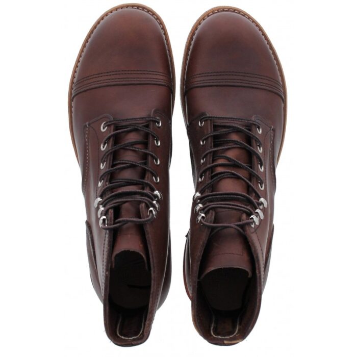 Red Wing 08111 Iron Ranger Boots – Brown Leather – Mens Boots - Crep Direct UK
