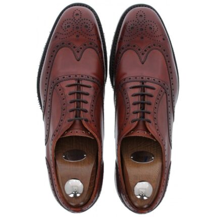 Joseph Cheaney Cheaney Arthur III D Shoes – Dark Leaf – Mens Shoes - Crep Direct UK
