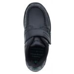 Kickers Reasan Strap Infant School Shoes – Black Leather – Boys School Shoes - Crep Direct UK