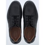 Clarks Un Abode Ease Shoes – Black Leather – Mens Shoes - Crep Direct UK