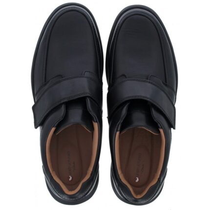 Clarks Un Abode Strap Shoes – Black Leather – Mens Shoes - Crep Direct UK