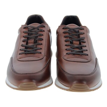 Loake Bannister Trainers – Cedar Leather – Mens Shoes - Crep Direct UK