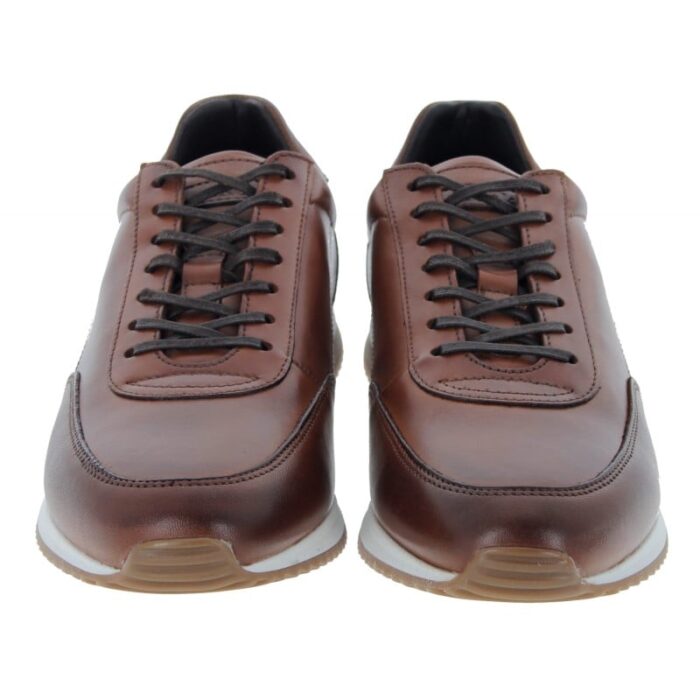 Loake Bannister Trainers – Cedar Leather – Mens Shoes - Crep Direct UK