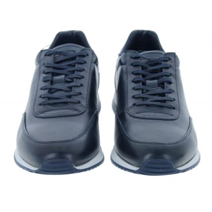 Loake Bannister Trainers – Navy Leather – Mens Shoes - Crep Direct UK