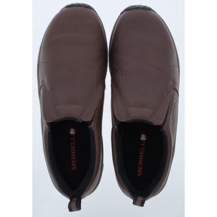Merrell Jungle Moc Casual Shoes – Black Slate Leather – Mens Shoes - Crep Direct UK