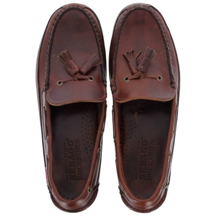 Sebago Ketch 70003J0 Loafers – Brown Gum Leather – Mens Shoes - Crep Direct UK