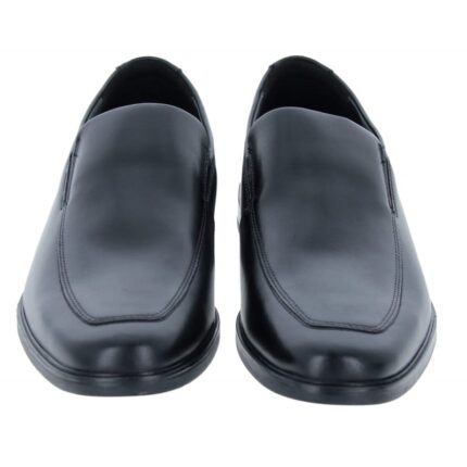 Clarks Howard Edge Shoes – Black Leather – Mens Shoes - Crep Direct UK