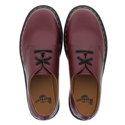 Dr. Martens 1461 Shoes – Cherry Leather – Mens Shoes - Crep Direct UK