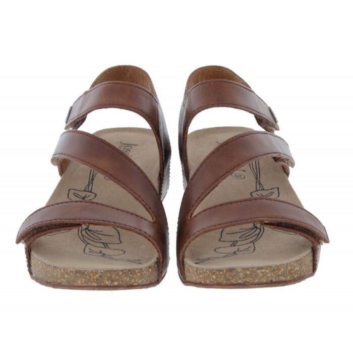 Josef Seibel Tonga 25 78519 Sandals – Camel Leather – Womens Sandals, Sliders & Toe Posts - Crep Direct UK