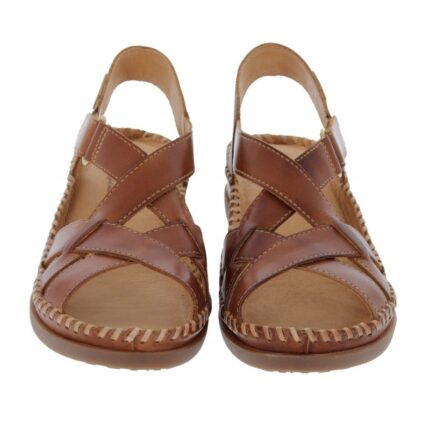Pikolinos Cadaques W8K-0741 Sandals – Brandy Leather – Womens Sandals, Sliders & Toe Posts - Crep Direct UK