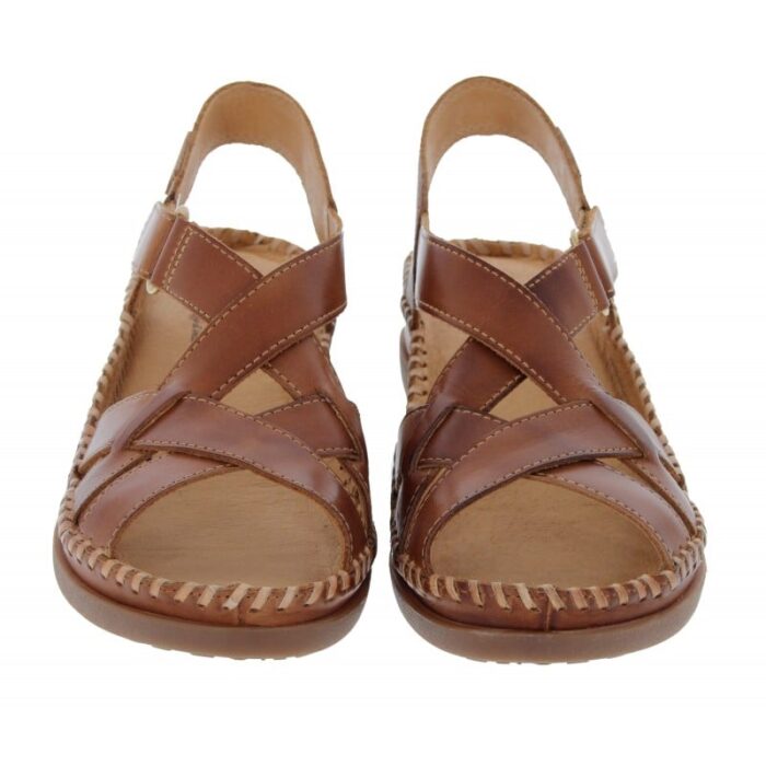 Pikolinos Cadaques W8K-0741 Sandals – Brandy Leather – Womens Sandals, Sliders & Toe Posts - Crep Direct UK