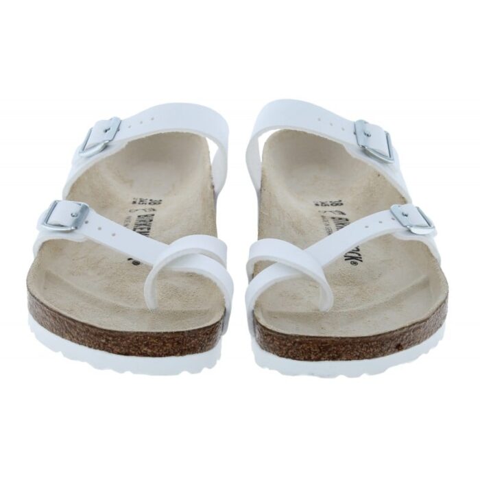 Birkenstock Mayari 0071051 Thong Sandals – White Birko-Flor – Womens Sandals, Sliders & Toe Posts - Crep Direct UK
