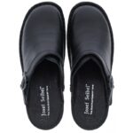 Josef Seibel Betsy 95920 Mules – Black Leather – Womens Sandals, Sliders & Toe Posts - Crep Direct UK