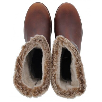 Panama Jack Piola Boots – Bark Leather – Womens Boots - Crep Direct UK