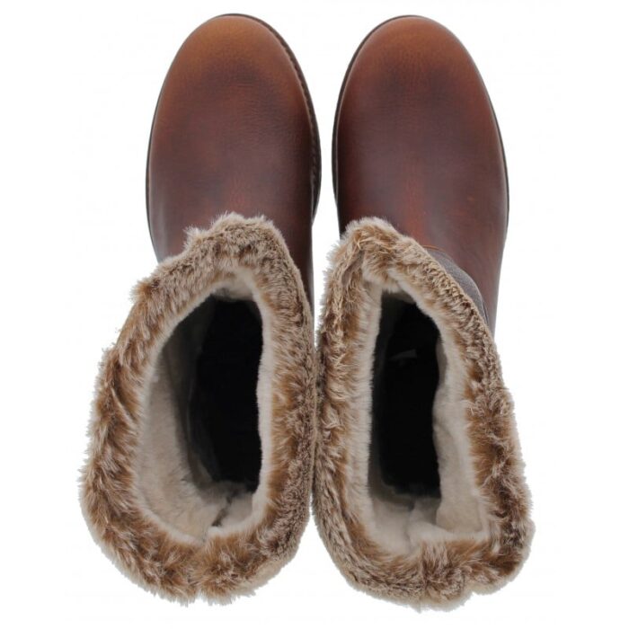 Panama Jack Piola Boots – Bark Leather – Womens Boots - Crep Direct UK