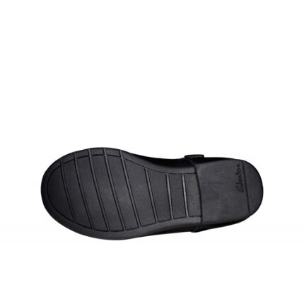Clarks Scala Tap Toddler School Shoes – Black Leather – Girls School Shoes - Crep Direct UK