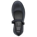 Geox Casey GP J6420P School Shoes – Black Leather – Girls School Shoes - Crep Direct UK