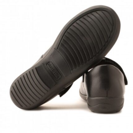 Start-Rite Poppy School Shoes – Black Leather – Girls School Shoes - Crep Direct UK