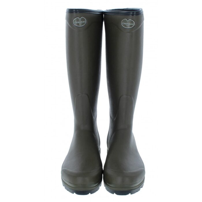 Le Chameau Country Cross Neoprene Mens Wellingtons 2906- Vert Chameau – Mens Wellingtons - Crep Direct UK
