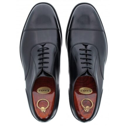 Loake 200B Shoes – Black Leather – Mens Shoes - Crep Direct UK
