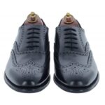 Loake 302BRG Shoes – Black Leather – Mens Shoes - Crep Direct UK