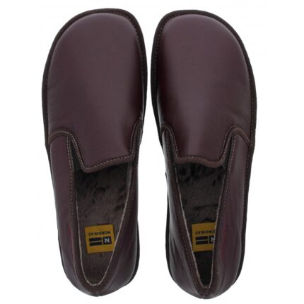 Nordikas Noble 663 Slippers – Burdeos Leather – Mens Slippers - Crep Direct UK