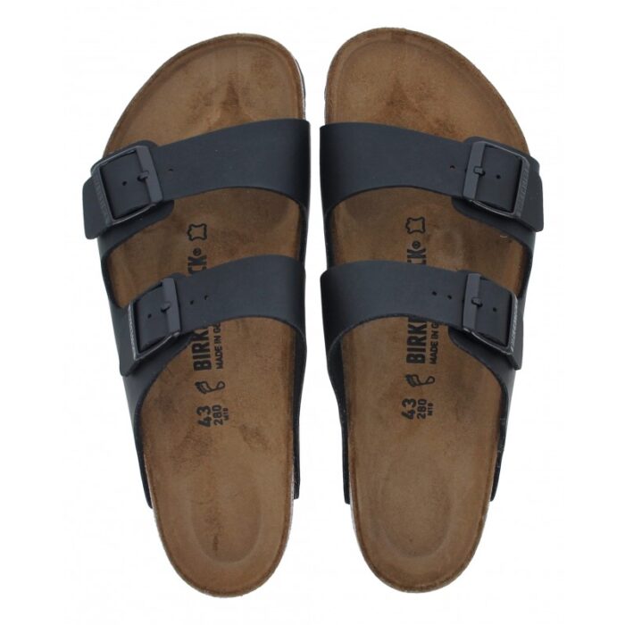 Birkenstock Arizona 0051791 Sandals – Black Birko-Flor – Mens Sandals, Sliders & Toe Posts - Crep Direct UK