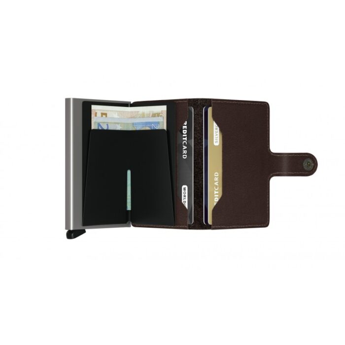 Secrid Mini Wallet Original – Dark Brown – Mens Wallets, Bags and Accessories - Crep Direct UK