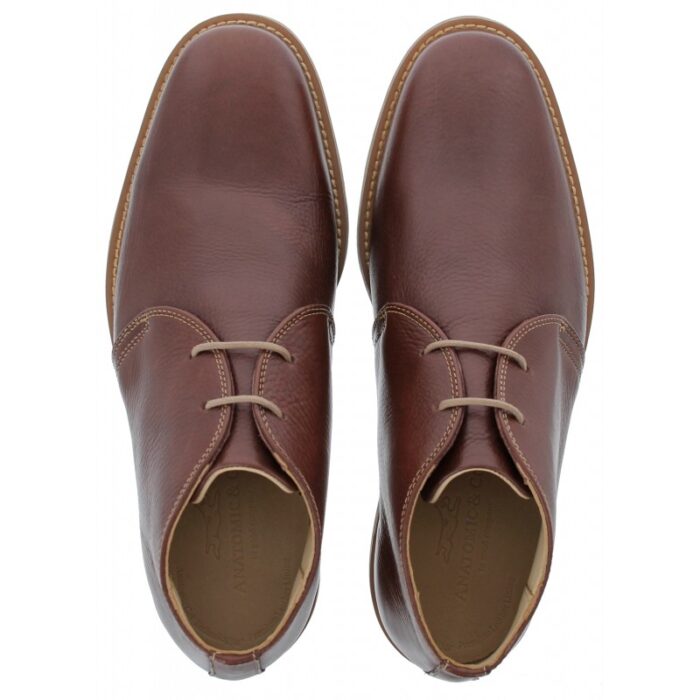 Anatomic Gel Anatomic Shoes Colorado 565603 Desert Boots – Brown Leather – Mens Boots - Crep Direct UK