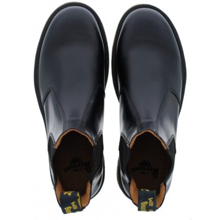 Dr. Martens 2976 Chelsea Boots – Black Leather – Mens Boots - Crep Direct UK
