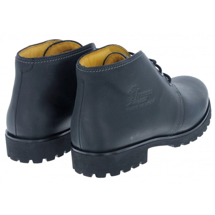 Panama Jack Bota Panama Boots – Black Leather – Mens Boots - Crep Direct UK
